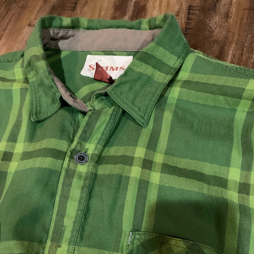 Simms Black Ford Flannel